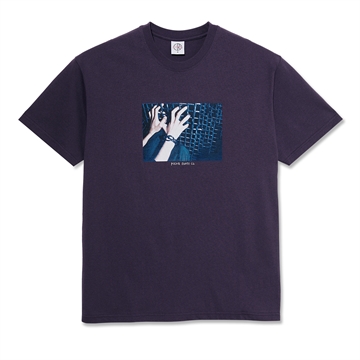Polar Skate Co. T-shirt Caged Dark Violet